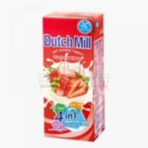 DUTCH FRUITS DRINK STRAWBERRY 48X180ML